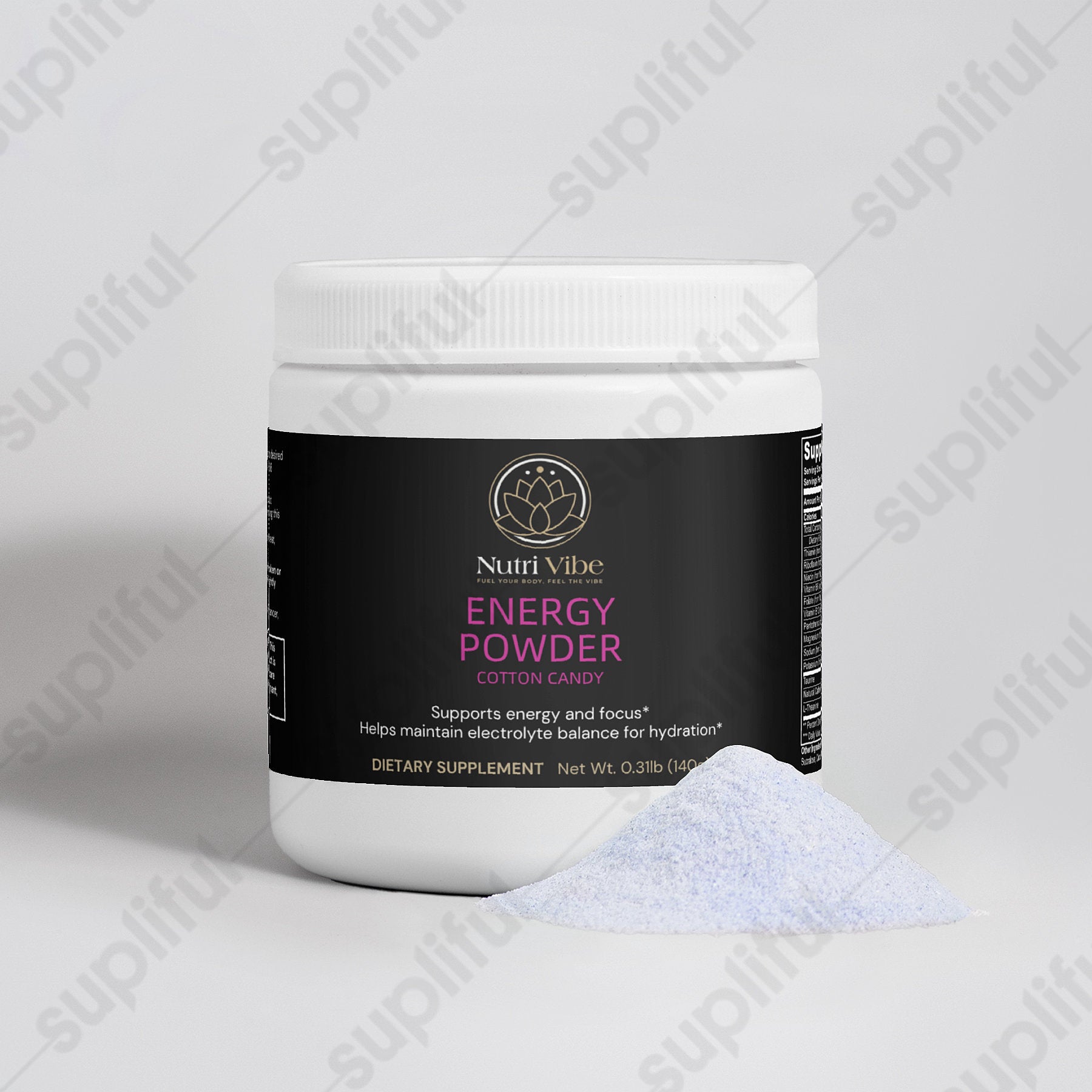 Energy Powder (Cotton Candy)